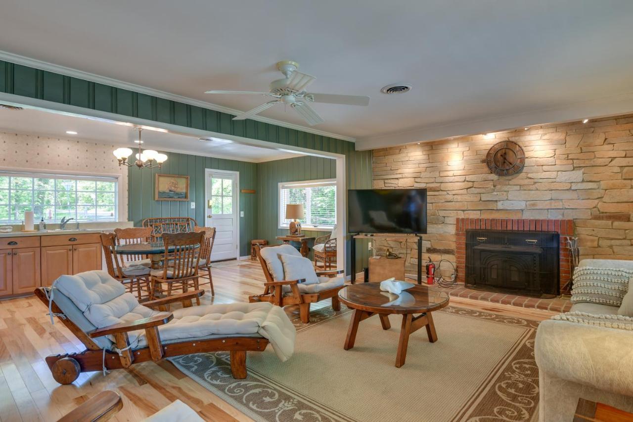 Waterfront Annapolis Home Fire Pit And Fishing Pier Extérieur photo